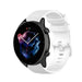 Amazfit GTR 3 (Pro) luxe siliconen bandje (wit)