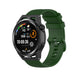 Huawei Watch GT luxe siliconen bandje (legergroen)