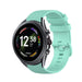 Fossil Gen 6 44mm luxe siliconen bandje (aqua)