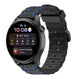 Huawei Watch 3 (Pro) sport gesp band (zwart/blauw)