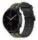 Amazfit GTR 2 sport gesp band (zwart/geel)