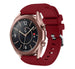 Samsung Galaxy Watch 3 41mm siliconen bandje (bordeaux)