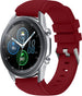 Samsung Galaxy Watch 3 45mm siliconen bandje (bordeaux)