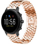 Fossil Gen 5 stalen vis band (rosé goud)