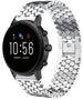 Fossil Gen 5 stalen vis band (zilver)