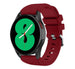 Samsung Galaxy Watch 4 40mm Silicone Strap with Buckle (Bordeaux Red)