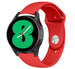 Samsung Galaxy Watch 4 44mm Silicone Strap (Red)