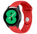 Samsung Galaxy Watch 4 44mm sport bandje (rood)
