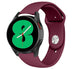 Samsung Galaxy Watch 4 44mm sport bandje (bordeaux)