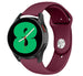 Samsung Galaxy Watch 4 44mm sport bandje (bordeaux)