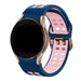 Samsung Galaxy Watch 6 - 40mm sport square bandje (blauw/roze)