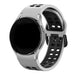 Samsung Galaxy Watch 4 Classic 46mm sport square bandje (wit/zwart)