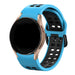 Samsung Galaxy Watch 5 44mm sport square bandje (lichtblauw/zwart)