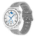 Huawei Watch GT 3 Pro 43mm siliconen bandje met patroon (grijs)