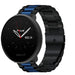 Polar Ignite 2 stalen band (zwart/blauw)