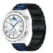 Huawei Watch GT 3 Pro 43mm stalen band (zwart/blauw)