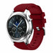 Samsung Gear S3 siliconen bandje (bordeaux)