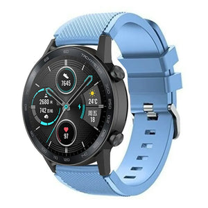 Honor Magic Watch 2 siliconen bandje (zandblauw)