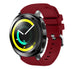 Samsung Gear Sport siliconen bandje (bordeaux)