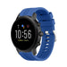 Fossil Gen 5 extreme silicone band (blauw)