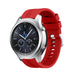 Samsung Gear S3 extreme silicone band (rood)