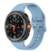 Samsung Galaxy Watch 9 - 44mm siliconen bandje (blauw)