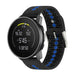 Suunto 9 Peak siliconen bandje (zwart/blauw)