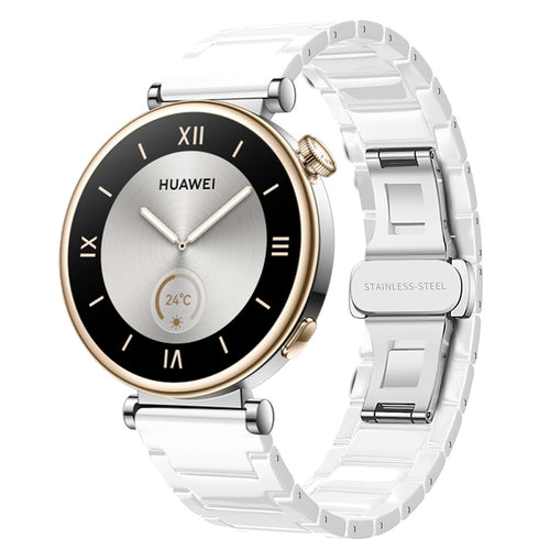 Huawei Watch 5 - 42mm keramiek bandje (wit)
