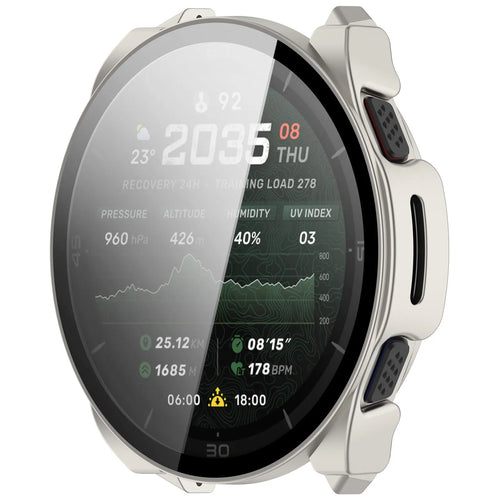 Amazfit Cheetah 2 Ultra hard case met glas (titanium)