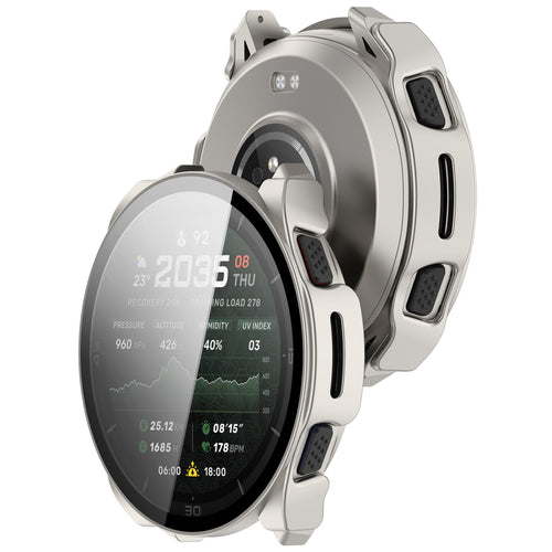 Amazfit Cheetah 2 Ultra hard case met glas (titanium)