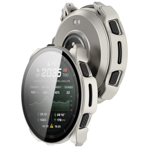 Amazfit Cheetah 2 Ultra hard case met glas (titanium)