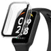 Xiaomi Smart Band 8 Active PC case met glas (transparant)
