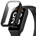 Xiaomi Redmi Smart Band 2 PC case met glas (zwart) 