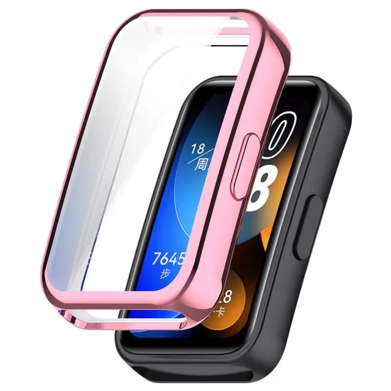 Huawei Band 8 / 9 / 10 TPU case (roze)