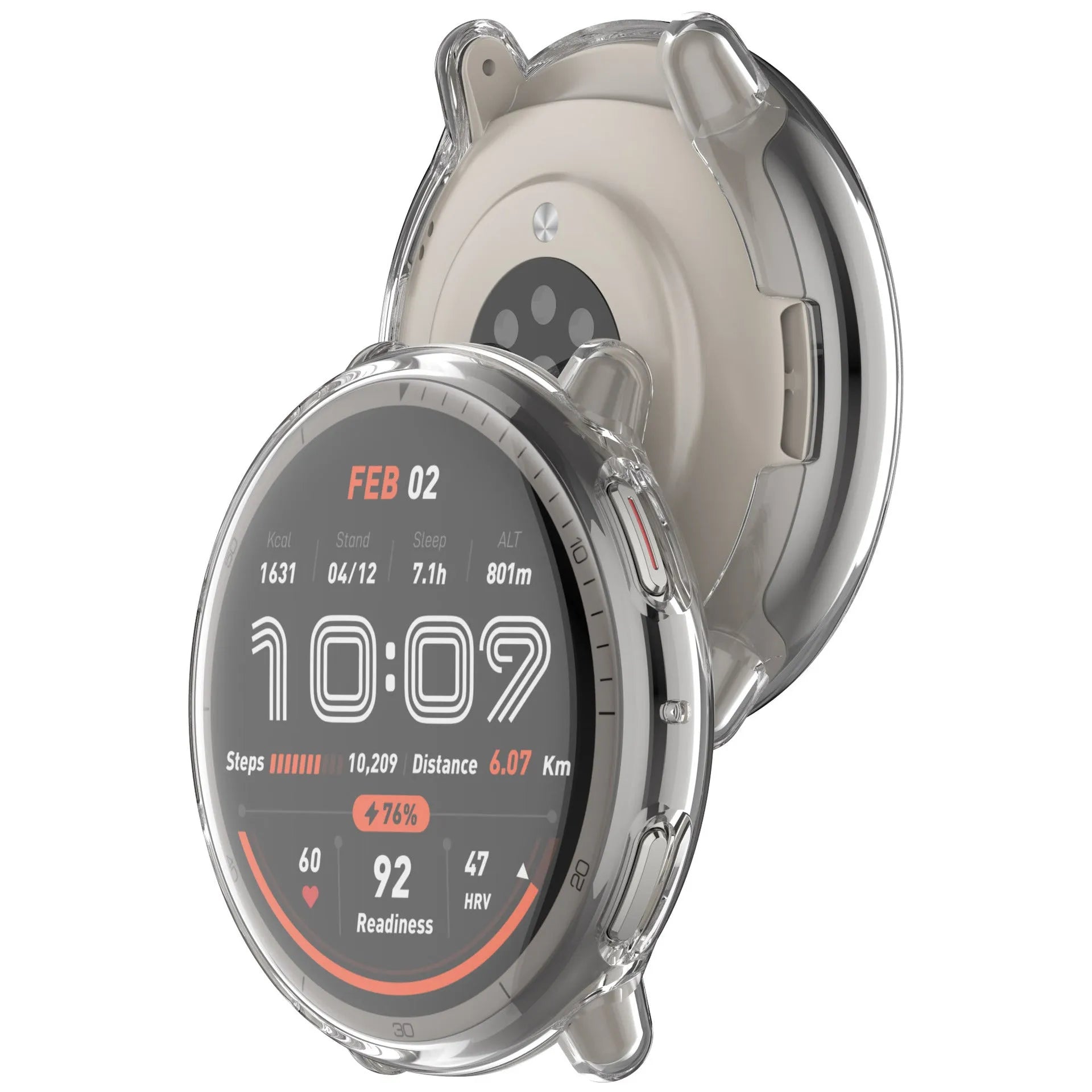Amazfit Active 2 TPU case (transparant)