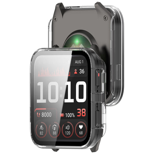 Garmin Venu X1 hard case met glas (transparant)
