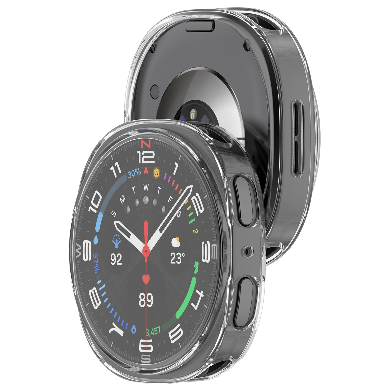Samsung Galaxy Watch 8 - 40mm TPU case (transparant)