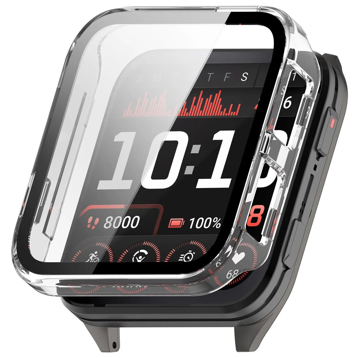 Garmin Venu X1 Hard Case with Glass (Transparent)