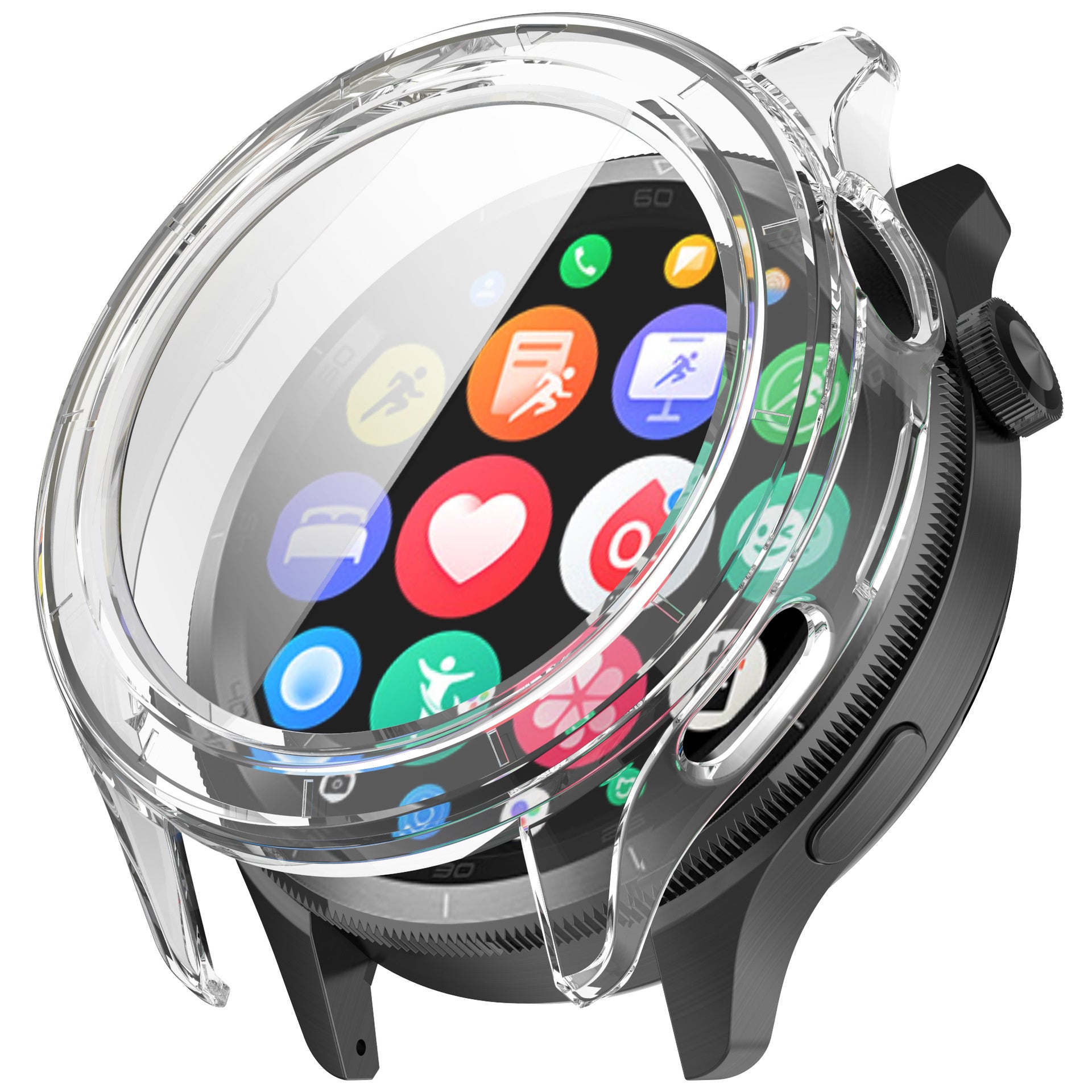Xiaomi Watch S4 hard case met glas (transparant)
