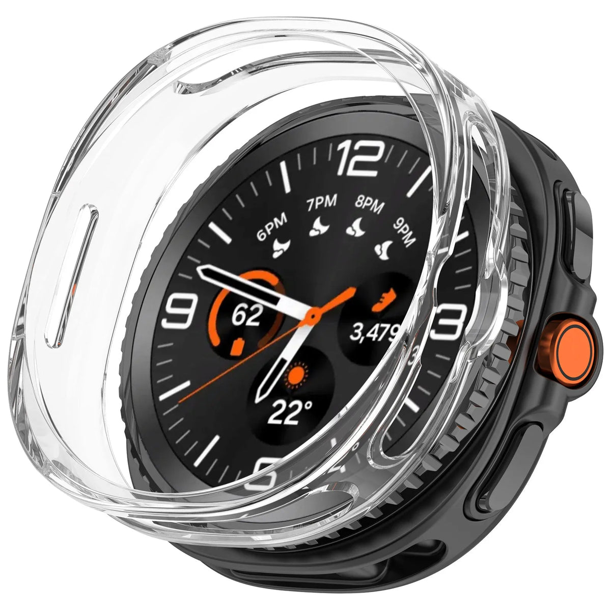 Samsung Galaxy Watch 8 Classic TPU case (transparant)