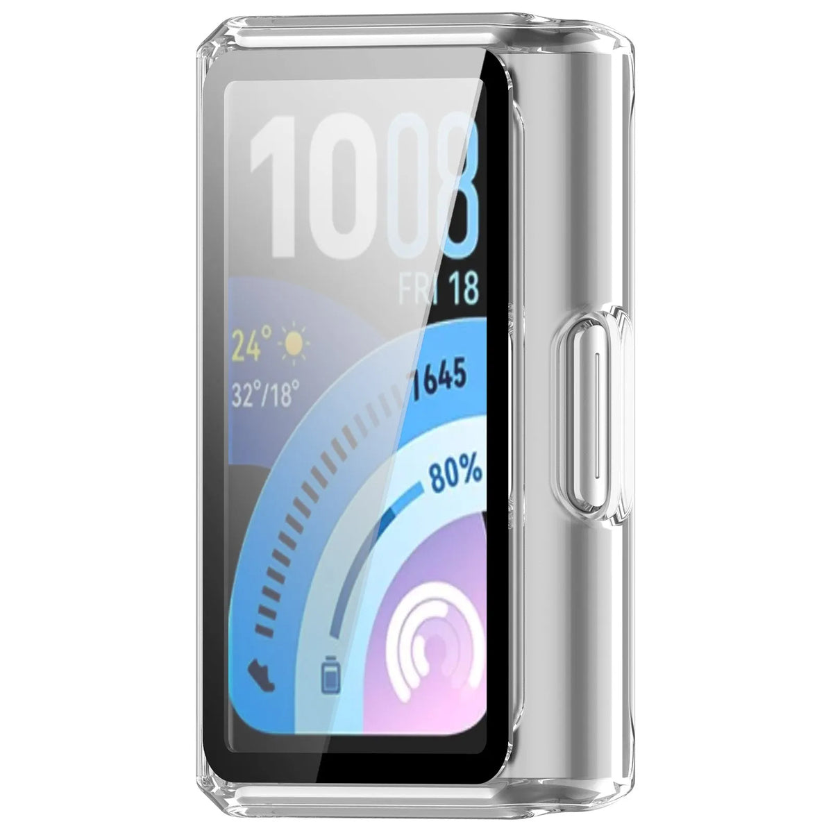 Huawei Band 11 Pro PC case met glas (transparant)