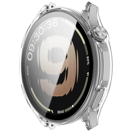 Oppo Watch S hard case met glas (transparant)