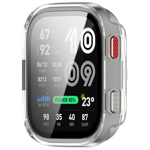 Amazfit Bip Max hard case met glas (transparant)