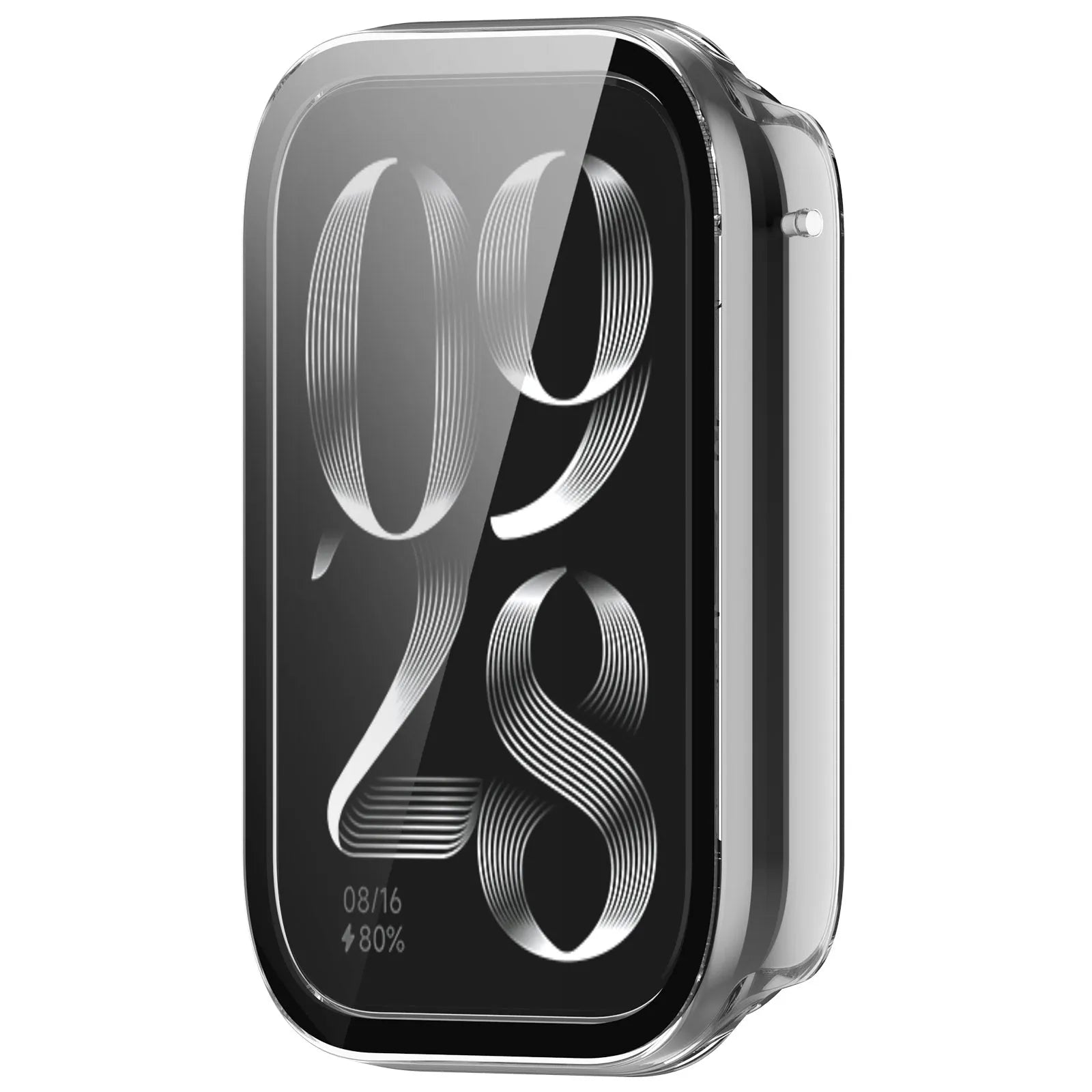 Xiaomi Smart Band 10 Pro Ceramic PC Case with Glass (Transparent)
