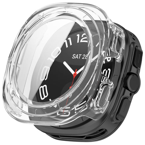 Samsung Galaxy Watch Ultra 2 PC case met glas (transparant)