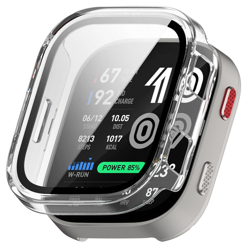 Amazfit Bip Max hard case met glas (transparant)