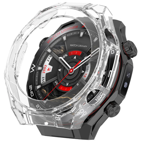 Huawei Watch Ultimate PC case met glas (transparant)