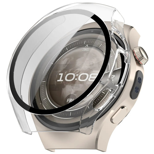 Huawei Watch 5 - 42mm hard case met glas (transparant)