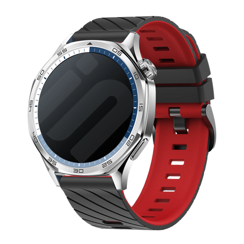 Coros Pace 3 Twill Sport Strap (Black/Red)