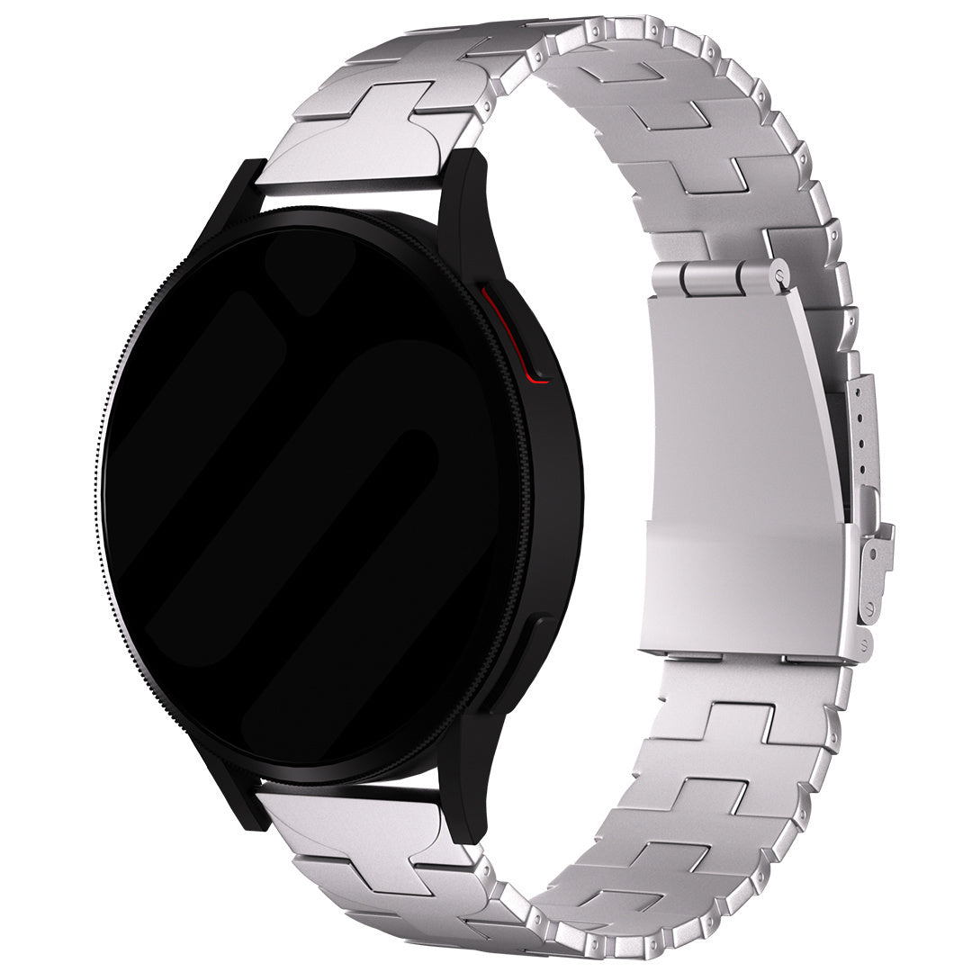 Huawei Watch GT 4 - 46mm Butterfly titanium band (zilver)
